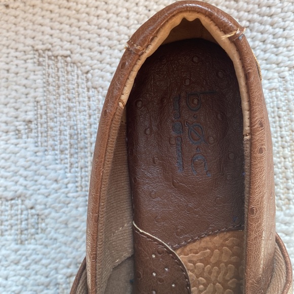 BOC Born Concept Nadiyya Black Light Brown Ostrich Clog Nursing Size 9.5 - Picture 4 of 7